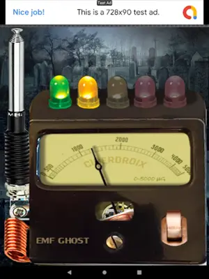 EMF Ghost Detector Simulator android App screenshot 3