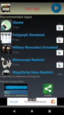 EMF Ghost Detector Simulator android App screenshot 5