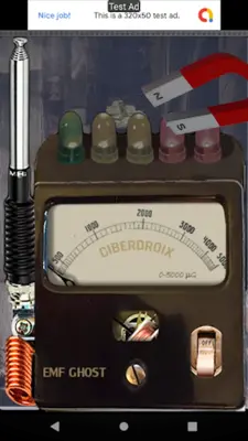 EMF Ghost Detector Simulator android App screenshot 6