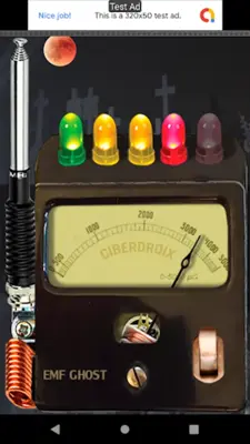 EMF Ghost Detector Simulator android App screenshot 8